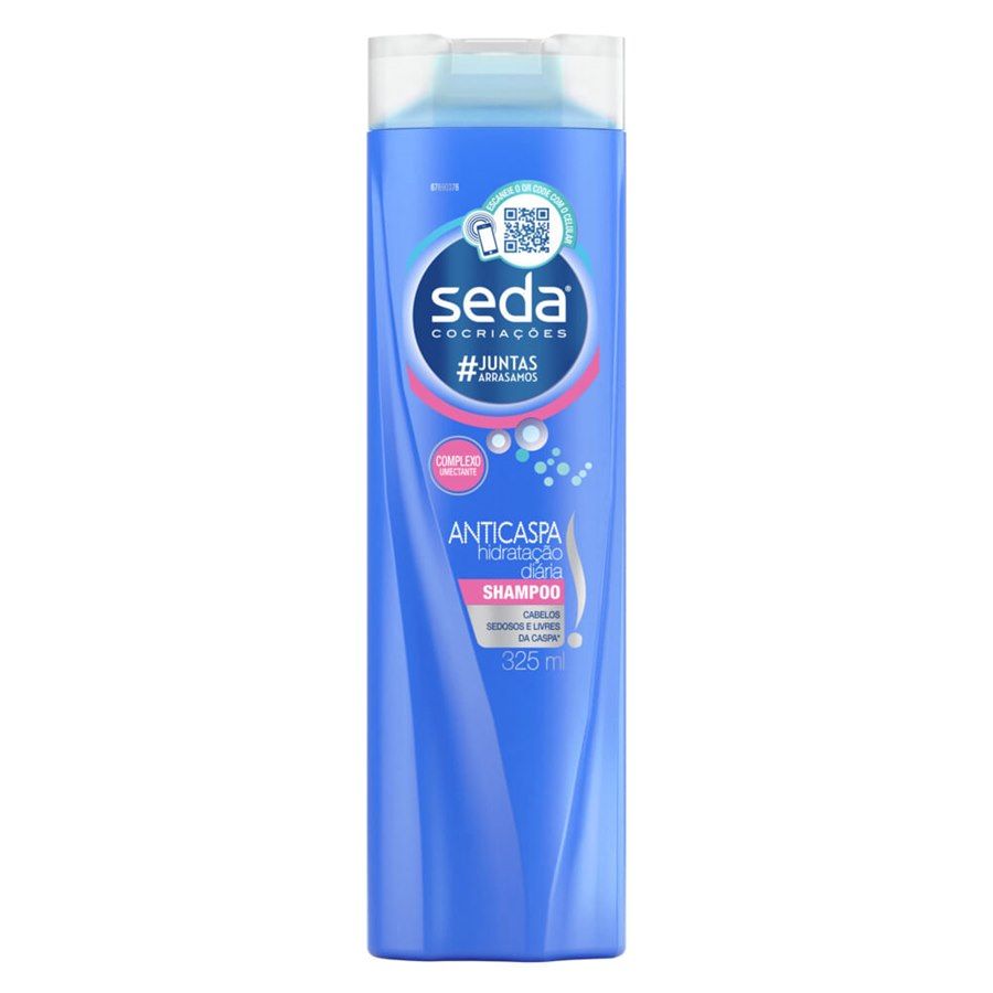 Shampoo SEDA Hidratacao Diaria Anti Caspa 325ml - Cabelos, Shampoo